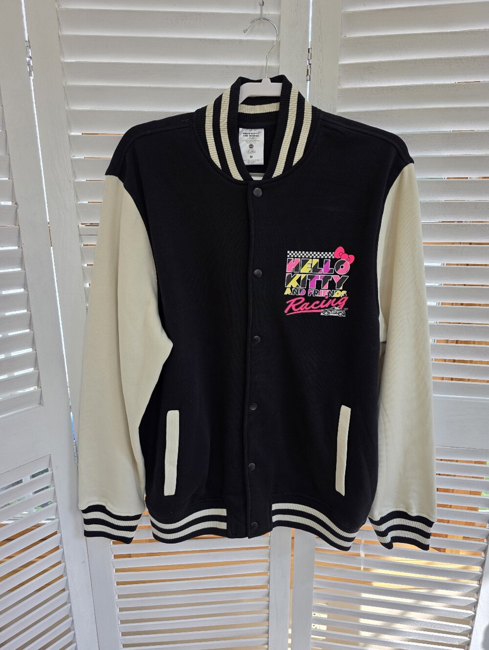 Sanrio Hello Kitty & Friends Varsity Jacket Men's/Unisex Size M
